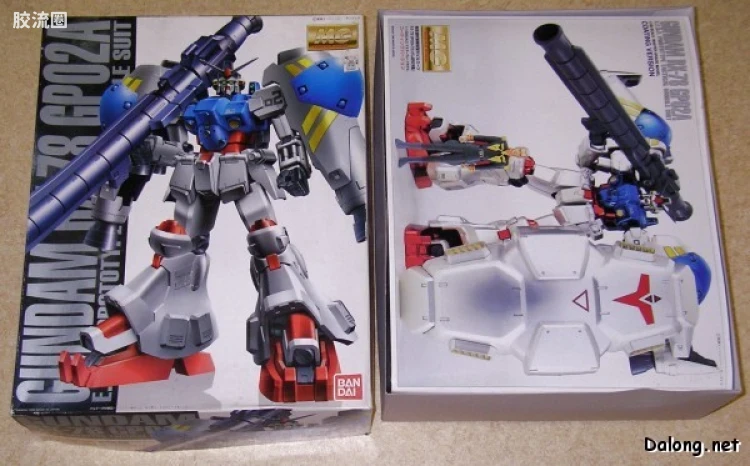 MG 彩色电镀版 RX-78GP02A 高达GP02A 彩色电镀版 - 图片